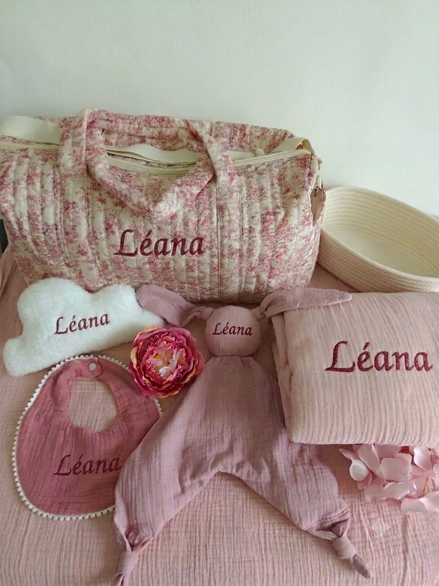 Coffret naissance personnalisé Elégance fille
