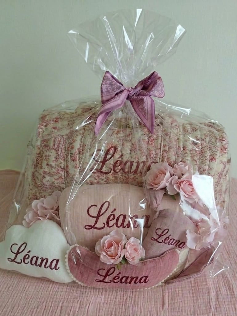 Coffret naissance personnalisé Elégance fille