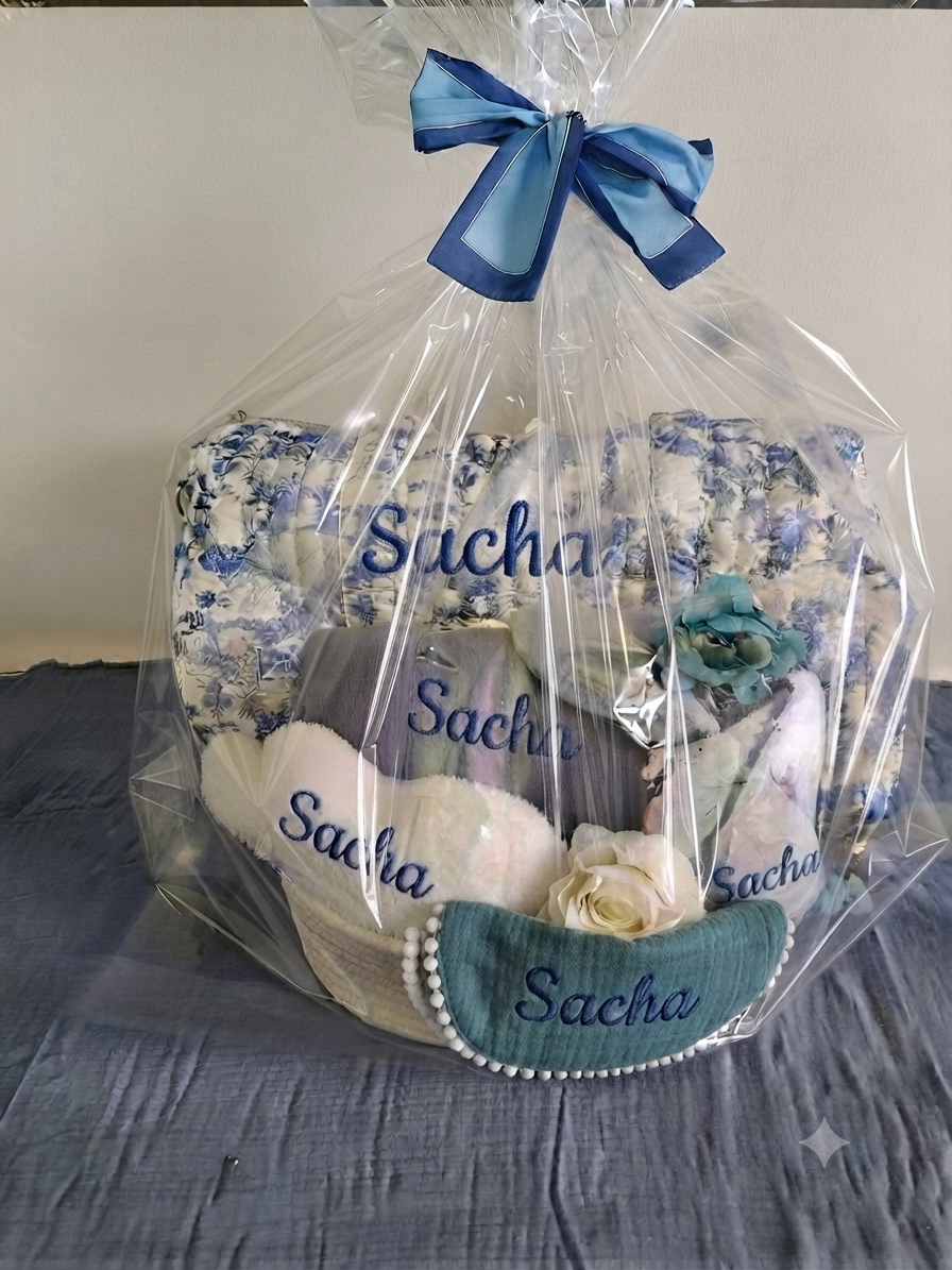 Coffret naissance personnalisé Elégance garçon