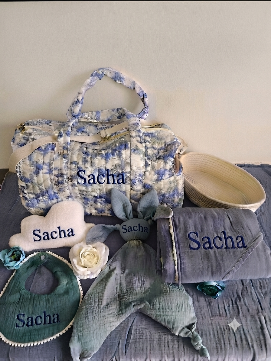 Coffret naissance personnalisé Elégance garçon