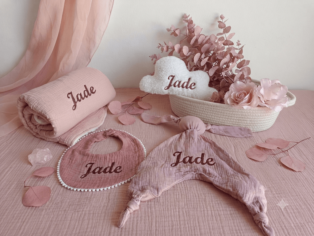 Coffret naissance personnalisé pour fille - Les Pépites Créatives