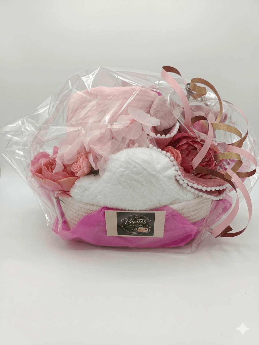 Coffret naissance personnalisé pour fille - Les Pépites Créatives