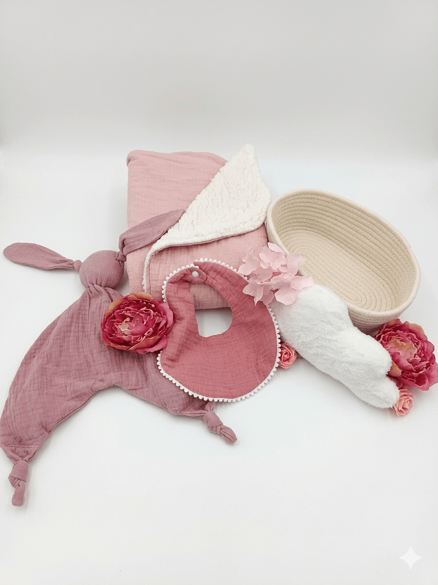 Coffret naissance personnalisé pour fille - Les Pépites Créatives