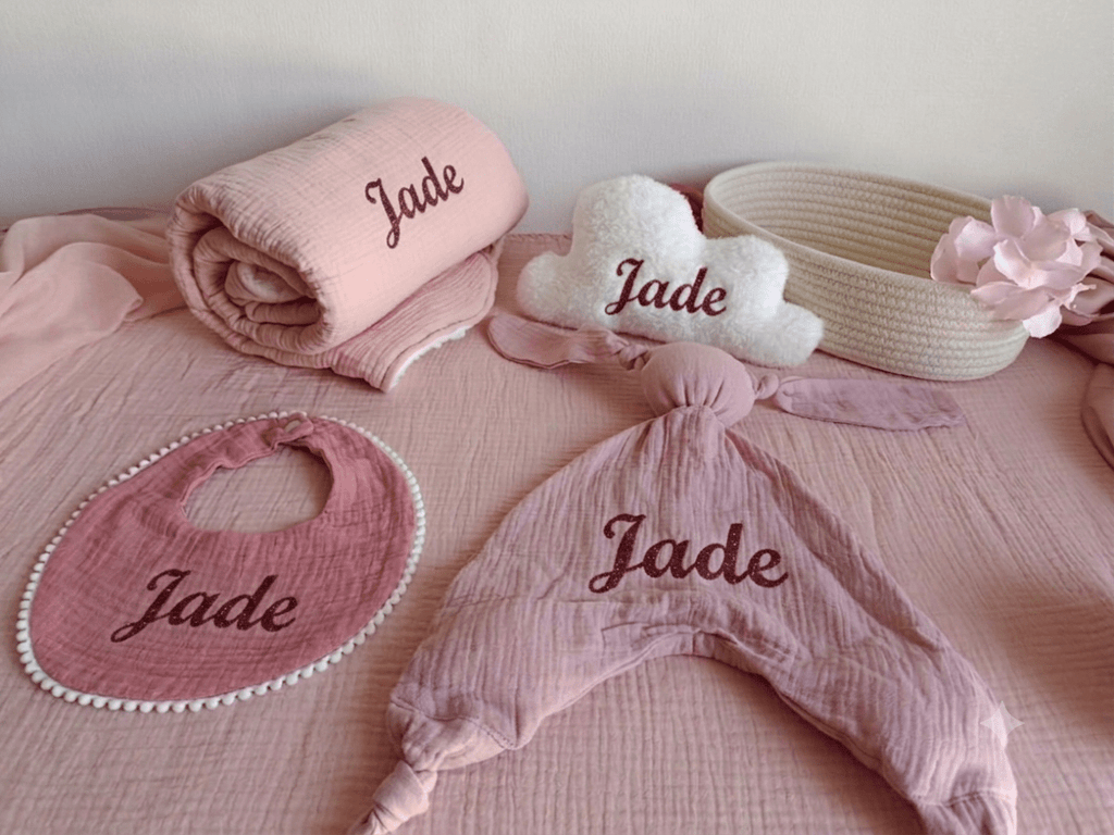 Coffret naissance personnalisé pour fille - Les Pépites Créatives