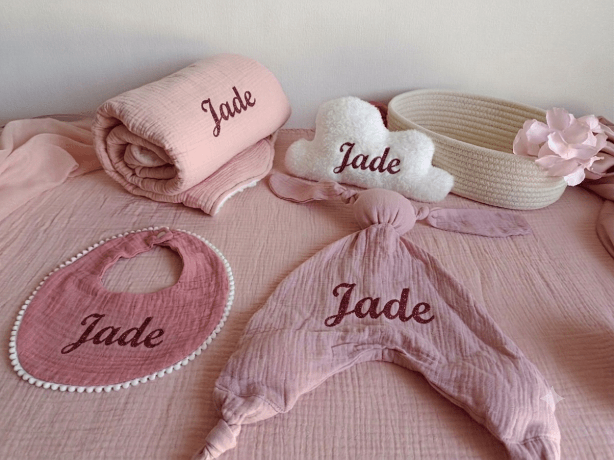 Coffret naissance personnalisé pour fille - Les Pépites Créatives